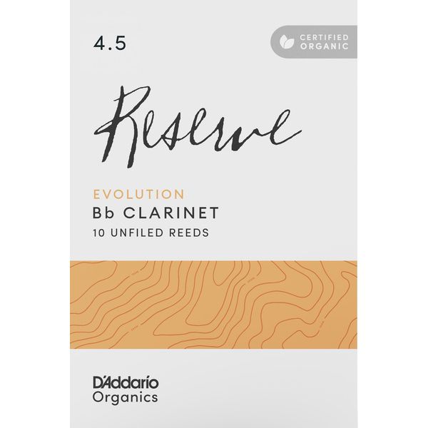 DAddario Woodwinds Organic Reserve Evo CLAR 4.5