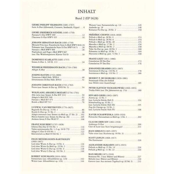 Edition Peters Das Meisterbuch 2