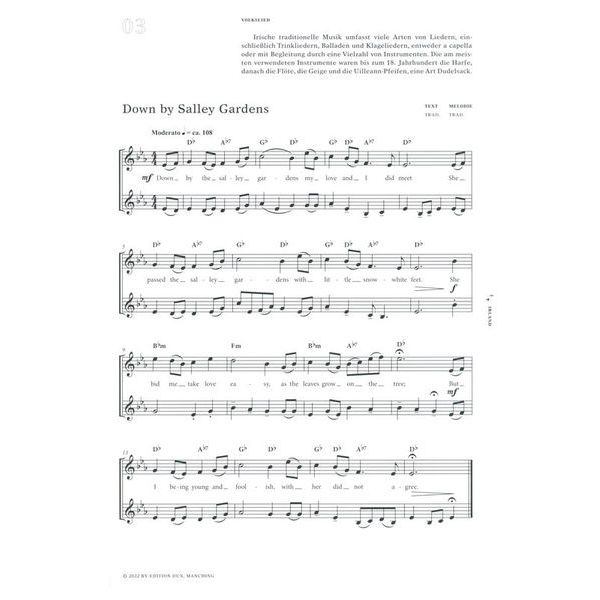 Edition Dux Europa in Noten