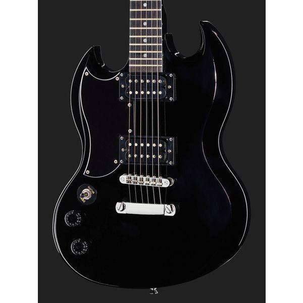 Harley Benton DC-200LH BK Student Series