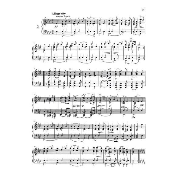 Henle Verlag Schubert Impromptus Moments