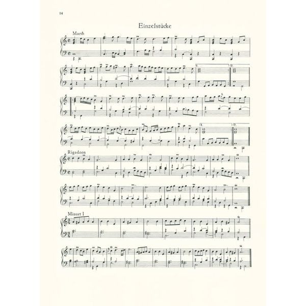 Schott Purcell Suiten und Stücke