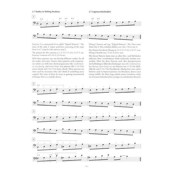 Advance Music Jazz Bass Compendium