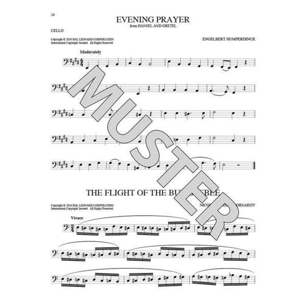 Hal Leonard 101 Classical Themes Cello