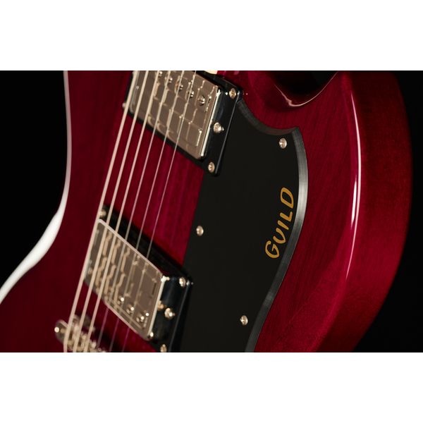 Guild Polara Deluxe Cherry Red