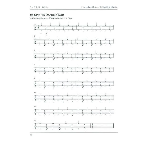Elisabeth Pfeiffer  Ukulele Fingerstyle Etüden