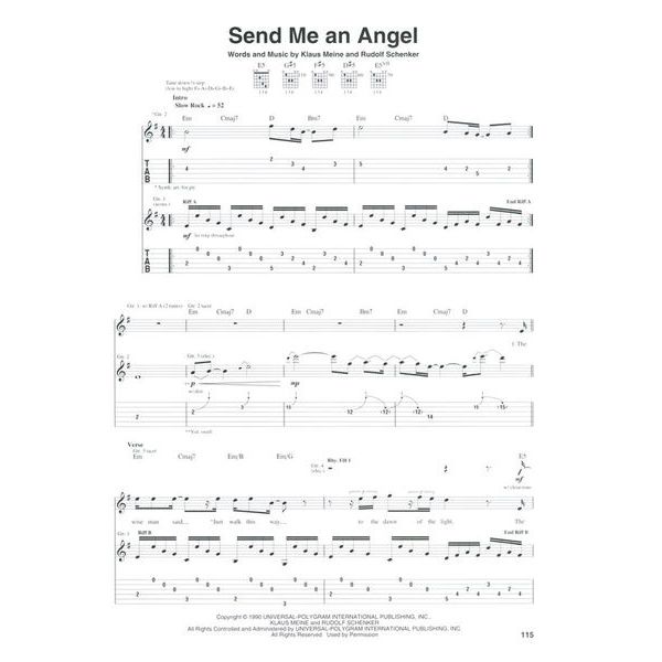 Hal Leonard Best Of Scorpions