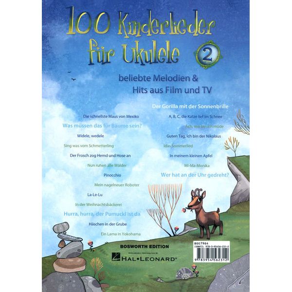 Bosworth 100 Kinderlieder Ukulele 2