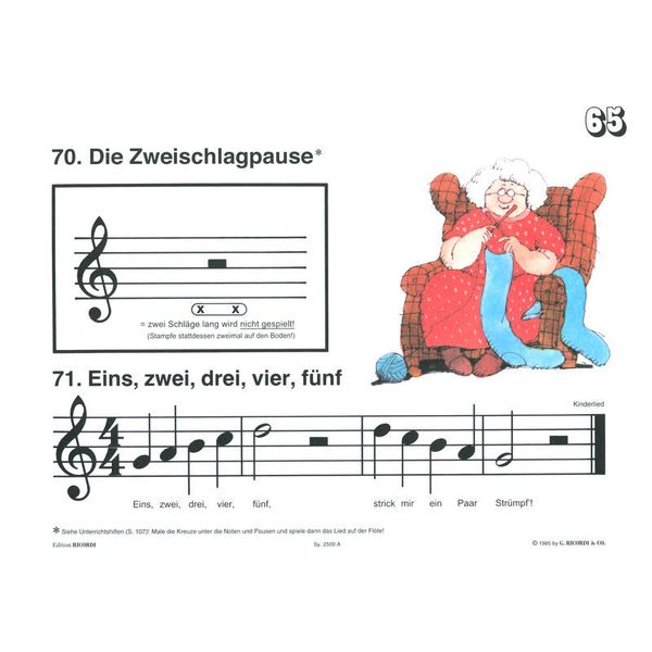 Ricordi Lustige Blockflöte 1 Barock