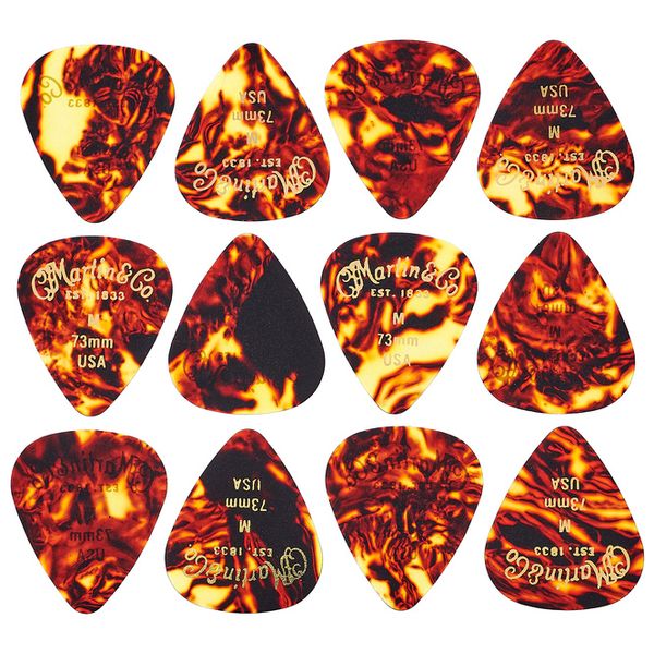 Martin Guitar #1 Pick Pack 0,73 mm