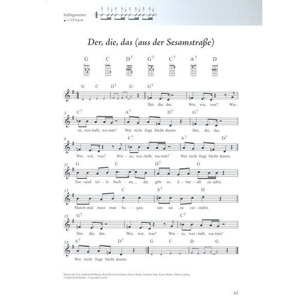 Schott Kinderliederbuch Ukulele