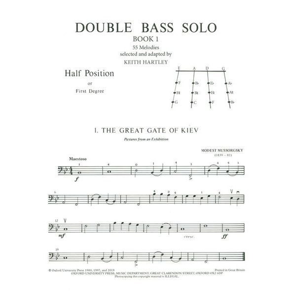 Oxford University Press Double Bass Solo 1