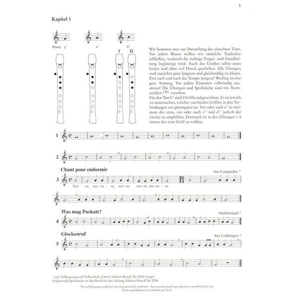 Edition Moeck Das Spiel auf der Sopranblock1