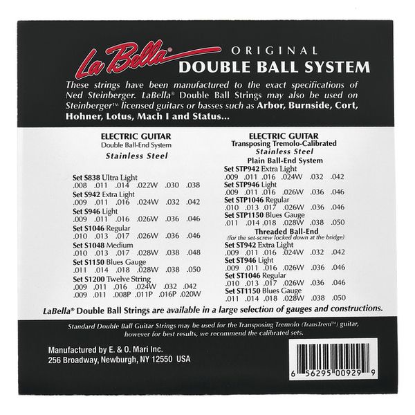 La Bella Steinberger ST1046 V1 Tr.Trem