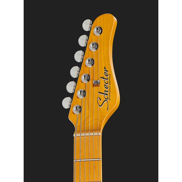 Schecter MV-6 Gloss Black BB MN MF