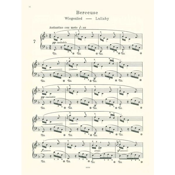 Edition Peters Burgmüller 18 Etüden op. 109