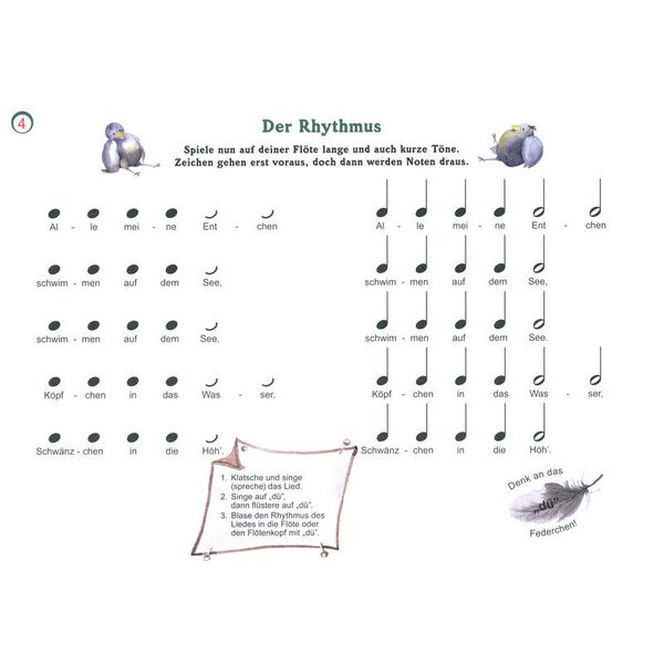 Schuh Verlag Der Blockflötenspatz 1 + CD