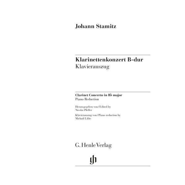 Henle Verlag Stamitz Klarinettenkonzert