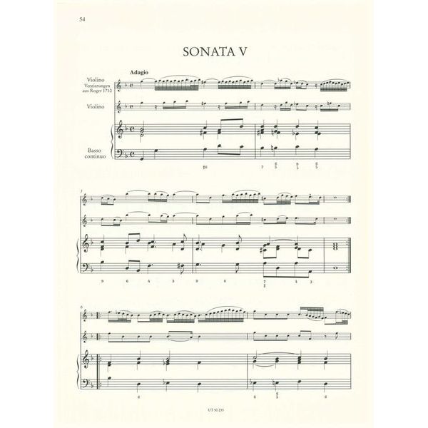 Wiener Urtext Edition Corelli Violinsonaten 1