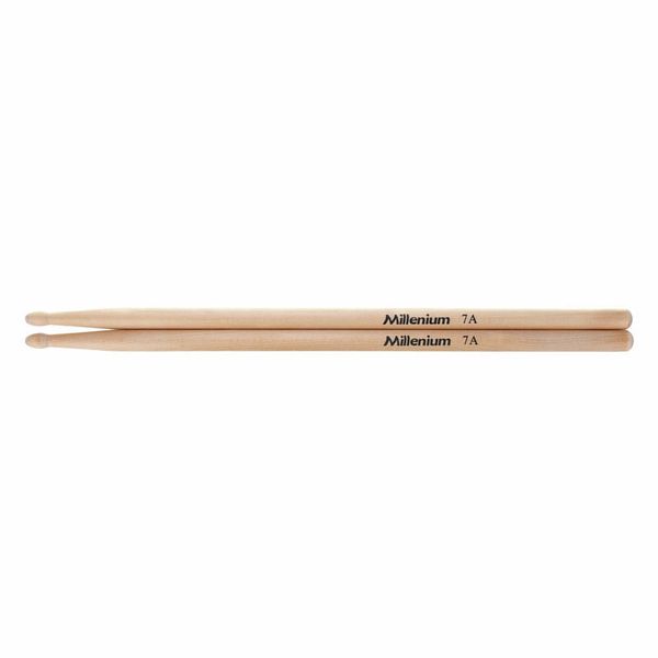 Millenium 7A Drum Sticks Maple -Wood-