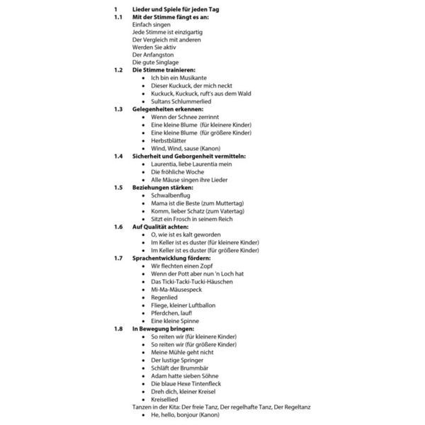Schott Die singende Kita