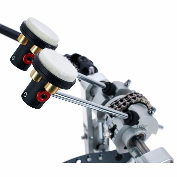 DW MCD Double Pedal Gun Metal