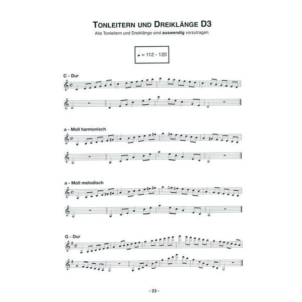 Musikverlag Heinlein Praxis Klarinette