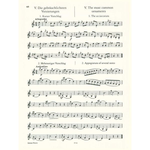 Edition Peters Elementarschule für Klarinette