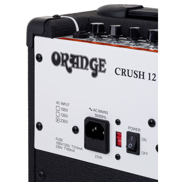 Orange Crush 12 black