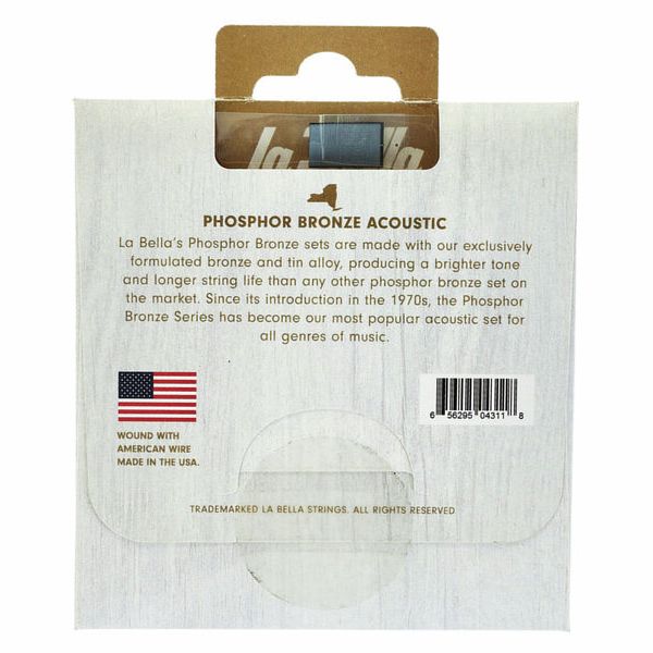 La Bella 7GPCL Phosphor Bronze CL