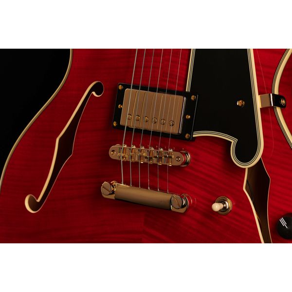 DAngelico Excel DC Trans Cherry