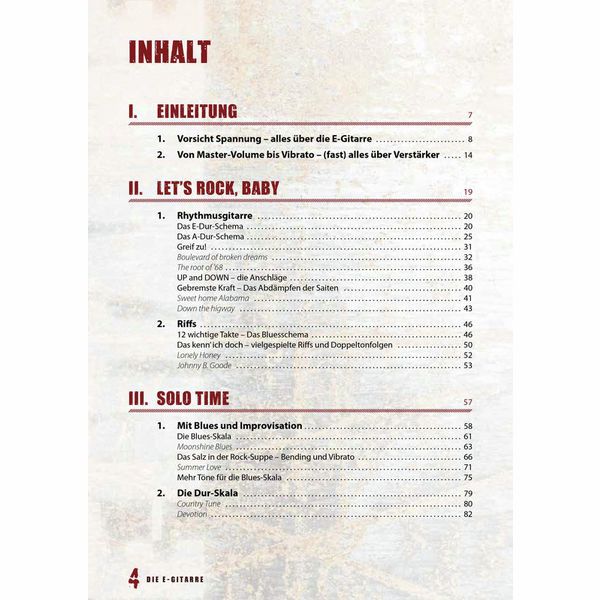 Voggenreiter Die E-Gitarre
