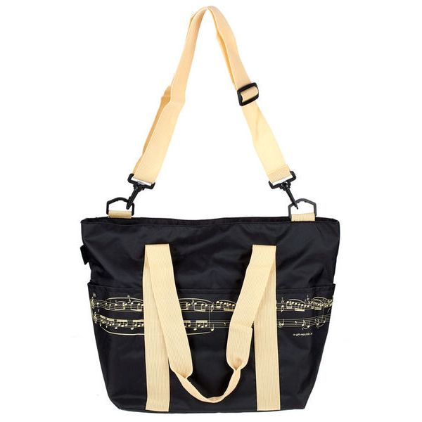 agifty Schultertasche Pro Musica beig