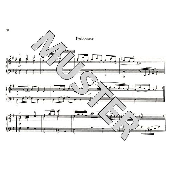 Schott Bach Notenbüchlein