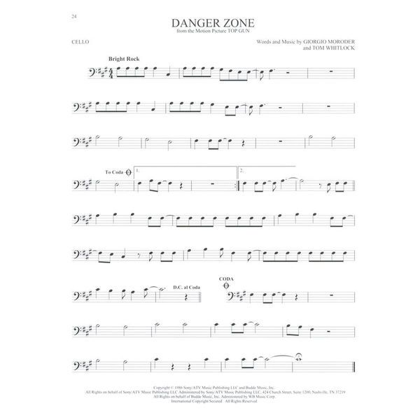 Hal Leonard 101 Movie Hits for Cello