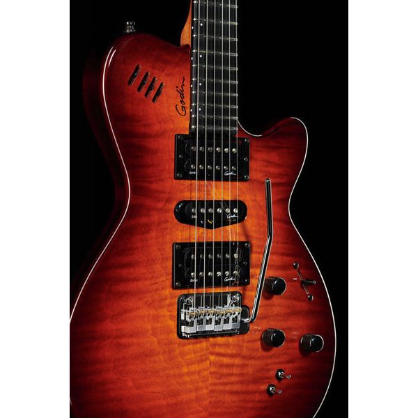 Godin XTSA Lightburst Flame