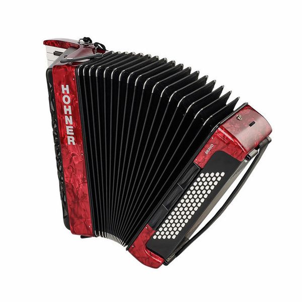 Hohner Bravo III 80 Red silent key