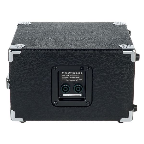 Phil Jones Compact C2 Bass Cabinet BK