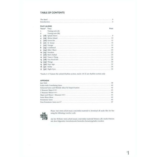 Advance Music Inter Jazz Conception Trumpet