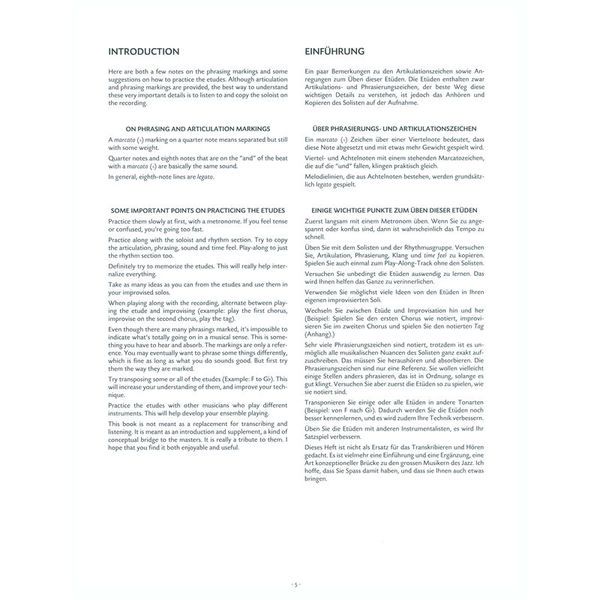 Advance Music Jazz Conception Trombone