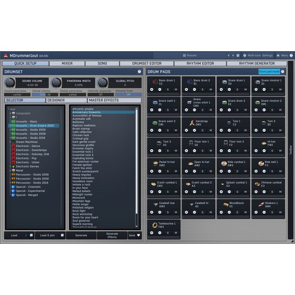 MeldaProduction MDrummer