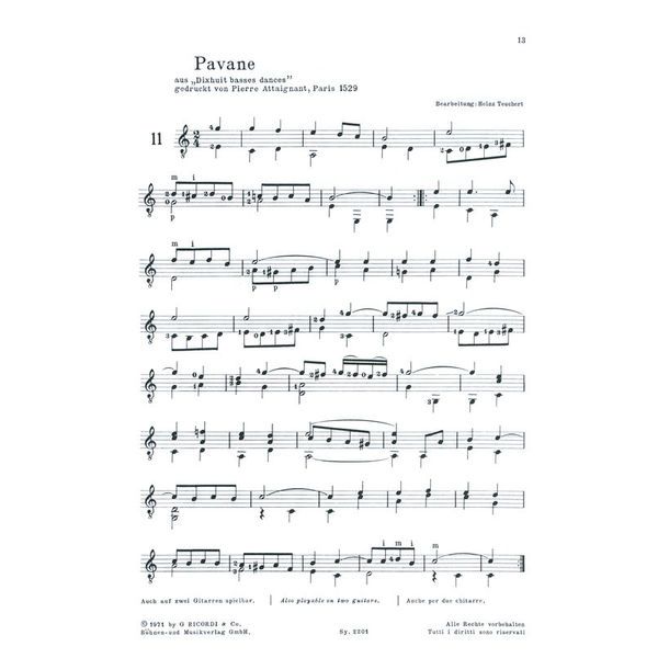 Ricordi Meine ersten Gitarrenstücke 3