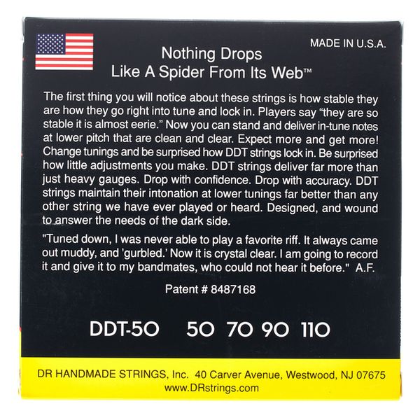 DR Strings Drop-Down Tuning DDT-50