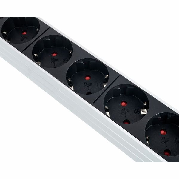 Brennenstuhl Alu Line 8-Way 19" Switch