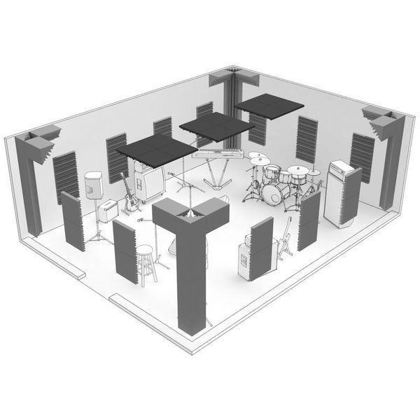 t.akustik Rehearsal Room Set L Basic