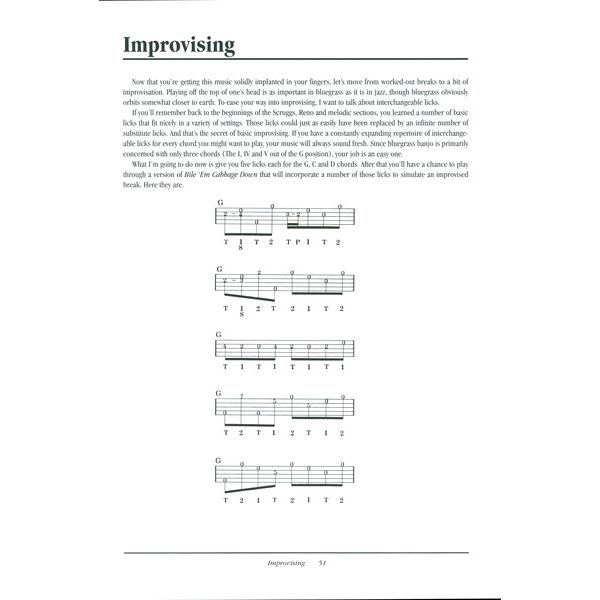 Oak Publications Teach Yourself Bluegrass Banjo