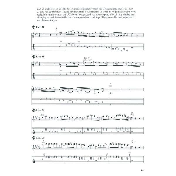 Hal Leonard Blues Licks You Can Use
