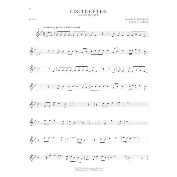 Hal Leonard First 50 Songs Bells/Glockensp