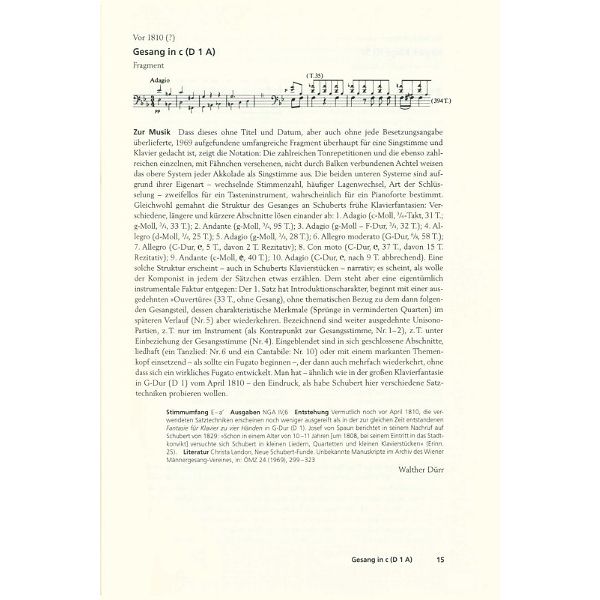 Brenreiter Schubert Lied Lexikon