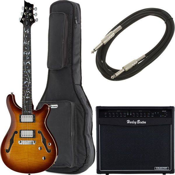 Harley Benton CST-24HB TOL Tobacco Fl Bundle